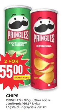 Willys PRINGLES Chips erbjuda