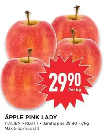 Willys Äpple pink lady erbjuda