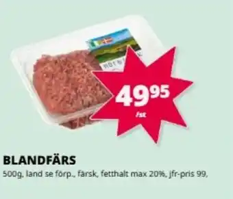 Blandfärs
