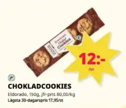 Tempo Eldorado Chokladcookies erbjuda