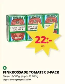 Tempo Garant Finkrossade tomater 3-pack erbjuda