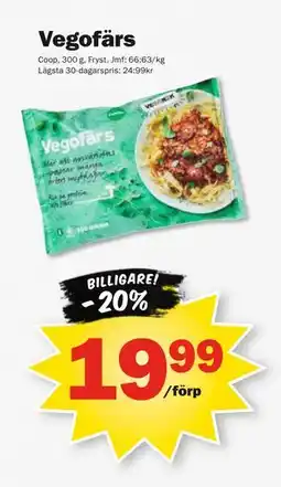 Pekås Vegofärs erbjuda