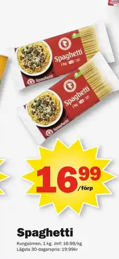 Pekås Spaghetti erbjuda