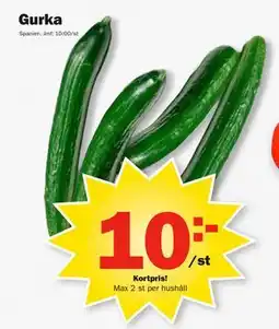 Pekås Gurka, Medlemspris erbjuda