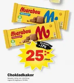 Pekås Chokladkakor erbjuda