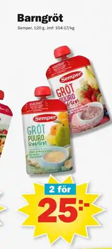 Pekås Barngröt erbjuda