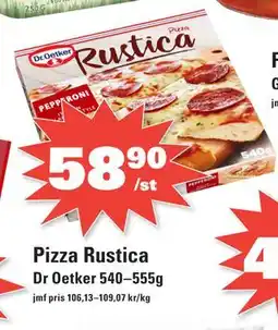 Nära dej Pizza Rustica erbjuda