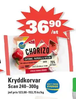 Nära dej Kryddkorvar erbjuda