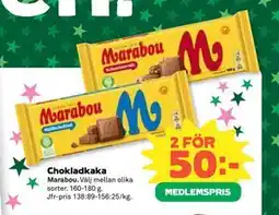 Coop Daglivs Chokladkaka, Medlemspris erbjuda