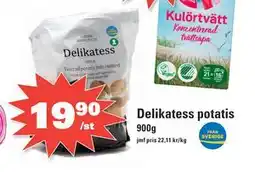 Nära dej Delikatess potatis erbjuda