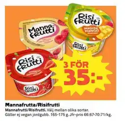 Coop Daglivs Mannafrutta/Risifrutti erbjuda