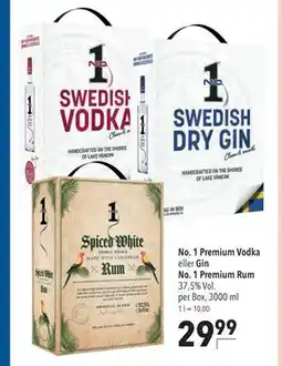 Citti No. 1 Premium Vodka eller Gin No. 1 Premium Rum, EUR 29.99 erbjuda