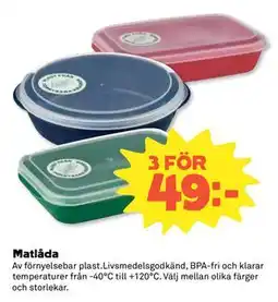 Coop Daglivs Matlåda erbjuda