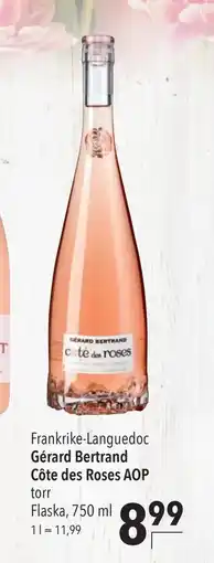 Citti Gérard Bertrand Côte des Roses AOP, EUR 8.99 erbjuda