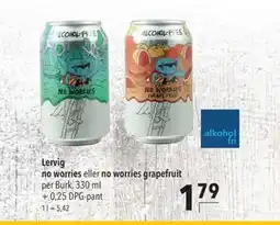 Citti Lervig no worries eller no worries grapefruit, EUR 1.79 erbjuda
