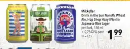 Citti Mikkeller Drink in the Sun Non Alc Wheat Ale, Hop Shop Hazy IPA eller Japanese Rice Lager, EUR 1.99 erbjuda