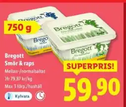Lidl Bregott Smör & raps erbjuda