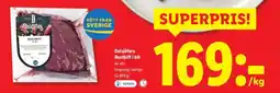 Lidl Dalsjöfors rostbiff i bit erbjuda