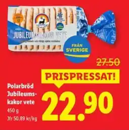 Lidl POLARBÖD Jubileums- kakor vete erbjuda