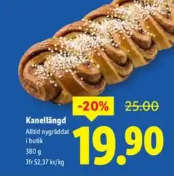 Lidl Kanellängd erbjuda