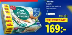 Lidl OCEAN SEA Torskfilé erbjuda
