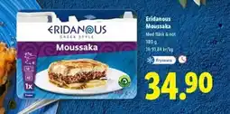 Lidl ERIDANOUS Moussaka erbjuda
