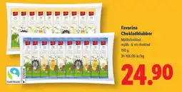 Lidl FAVORINA Chokladklubbor erbjuda