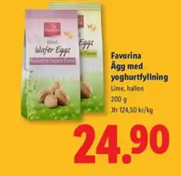 Lidl FAVORINA Ägg med yoghurtfyllning erbjuda