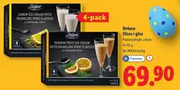 Lidl DELUXE Glass i glas erbjuda