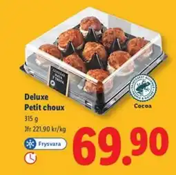 Lidl DELUXE Petit choux erbjuda