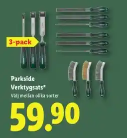 Lidl PARKSIDE Verktygsats erbjuda