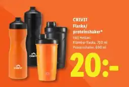 Lidl CRIVIT Flaska/ proteinshaker erbjuda