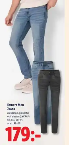 Lidl ESMARA MEN Jeans erbjuda