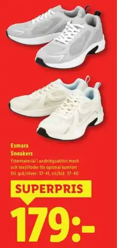 Lidl ESMARA Sneakers erbjuda