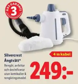 Lidl SILVERCREST Ångtvätt erbjuda