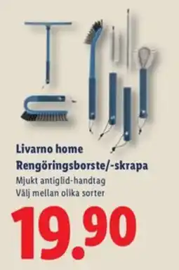 Lidl Livarno home rengöringsborste/-skrapa erbjuda