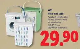Lidl W5 Hink med lock erbjuda