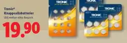 Lidl TRONIC Knappcellsbatterier erbjuda