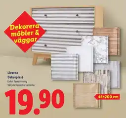 Lidl LIVARNO Dekorplast erbjuda