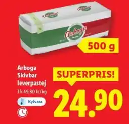 Lidl ARBOGA Skivbar leverpastej erbjuda
