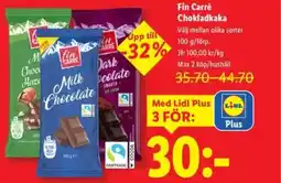 Lidl FIN CARRÉ Chokladkaka erbjuda