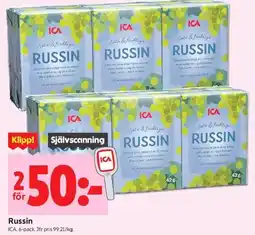 ICA Kvantum Russin erbjuda