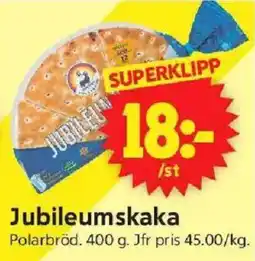 ICA Supermarket Jubileumskaka erbjuda