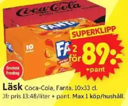 ICA Supermarket Läsk erbjuda