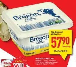 Willys BREGOTT MELLAN, Medlemspris erbjuda