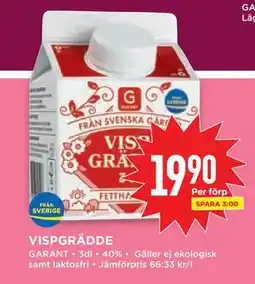 Willys VISPGRÄDDE erbjuda