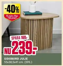 ÖoB SIDOBORD JULIE erbjuda