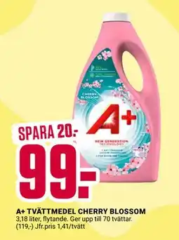 ÖoB A+ TVÄTTMEDEL CHERRY BLOSSOM erbjuda