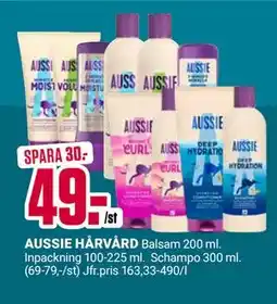 ÖoB AUSSIE HÅRVÅRD erbjuda