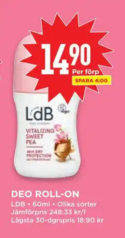 Willys DEO ROLL-ON erbjuda